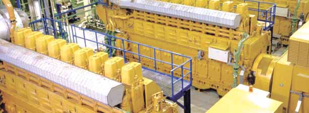 Caterpillar Heavy Generation Engine Train