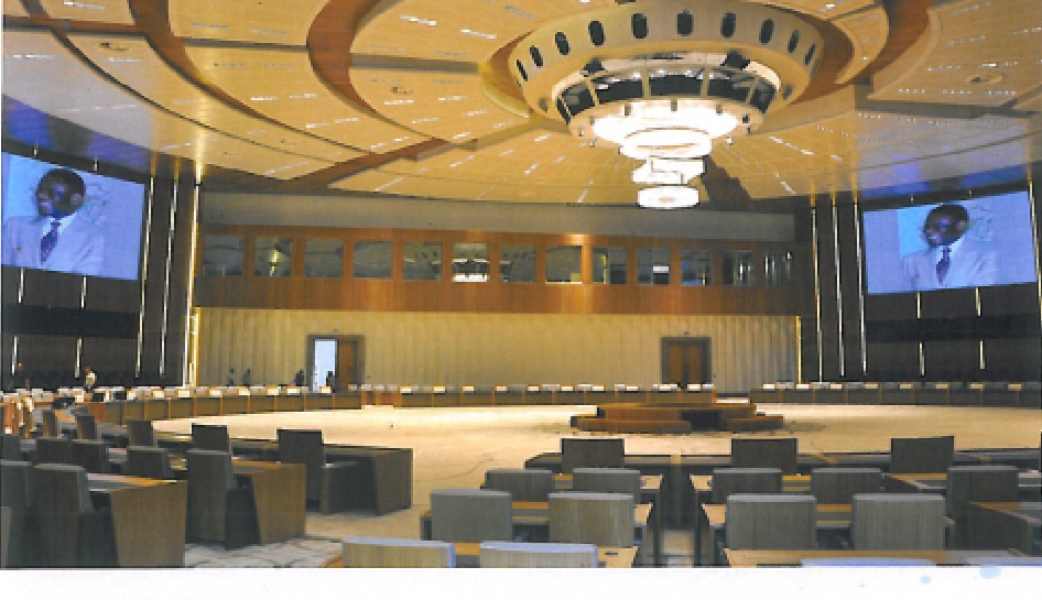 Presidential Stage & Executive Delegation Seating