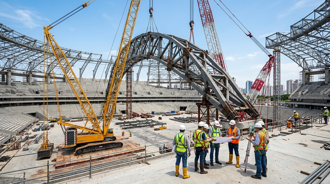 Steel Arch Roof Engineering & Construction