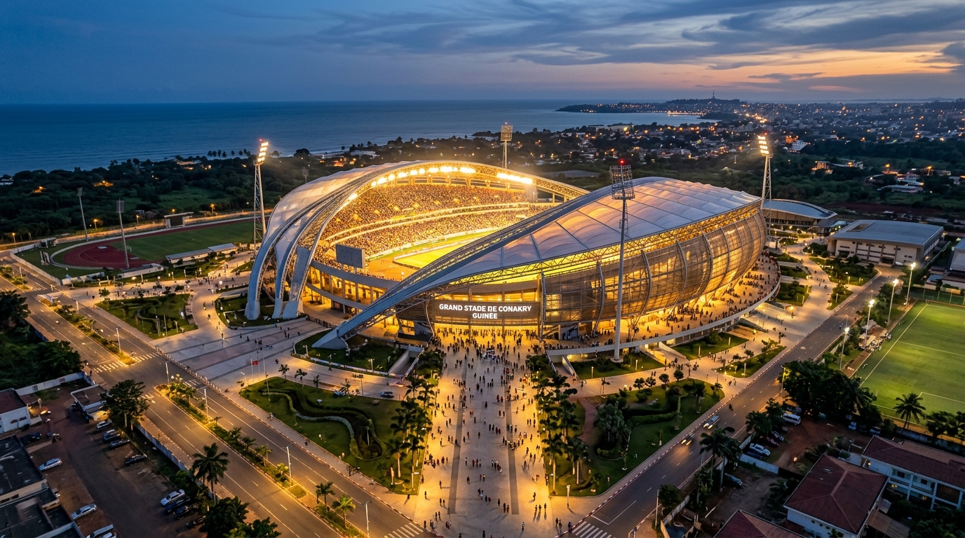 Guinea Conakry 50,000-Seater Sports City Stadium
