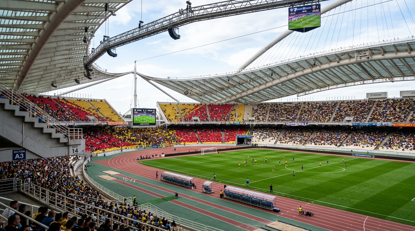 Guinea Stadium Interior View