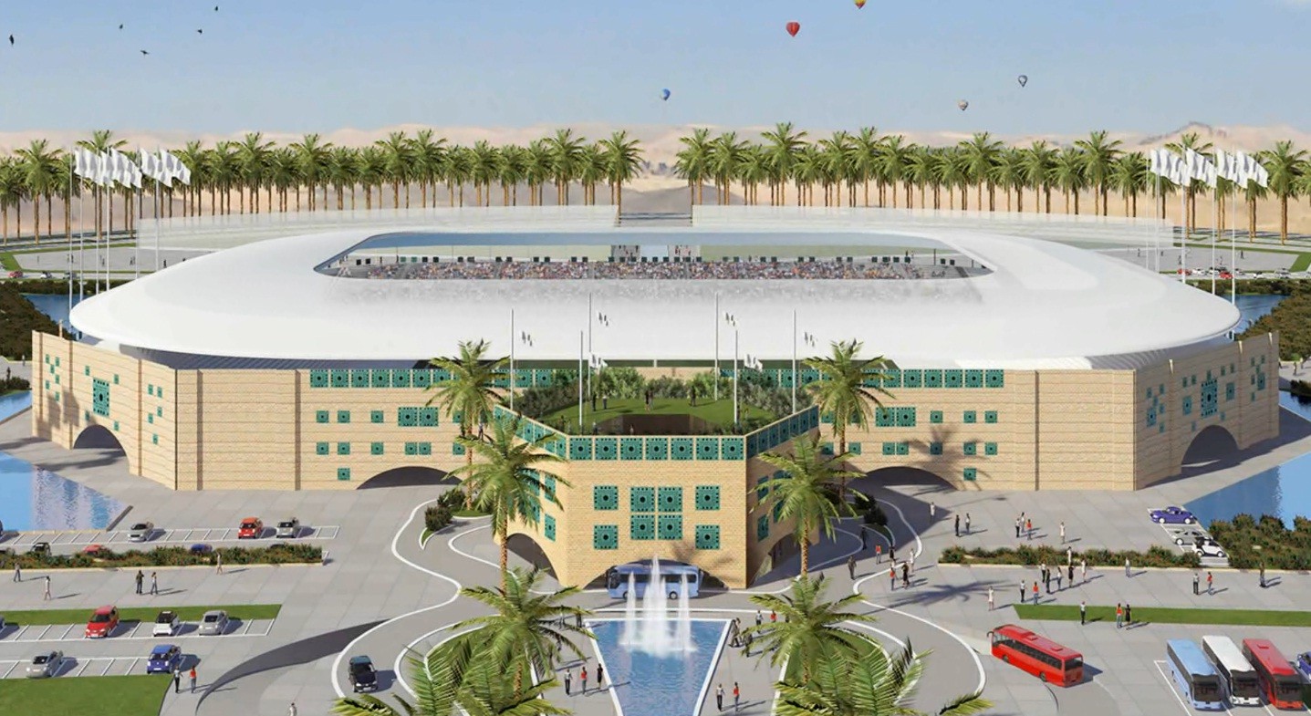 Aerial Masterplan of Tikrit Sports City Complex